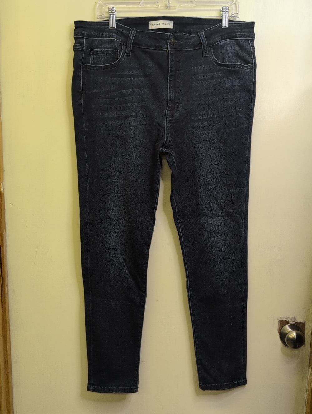 Flying Monkey Washed Skinny Jeans 34